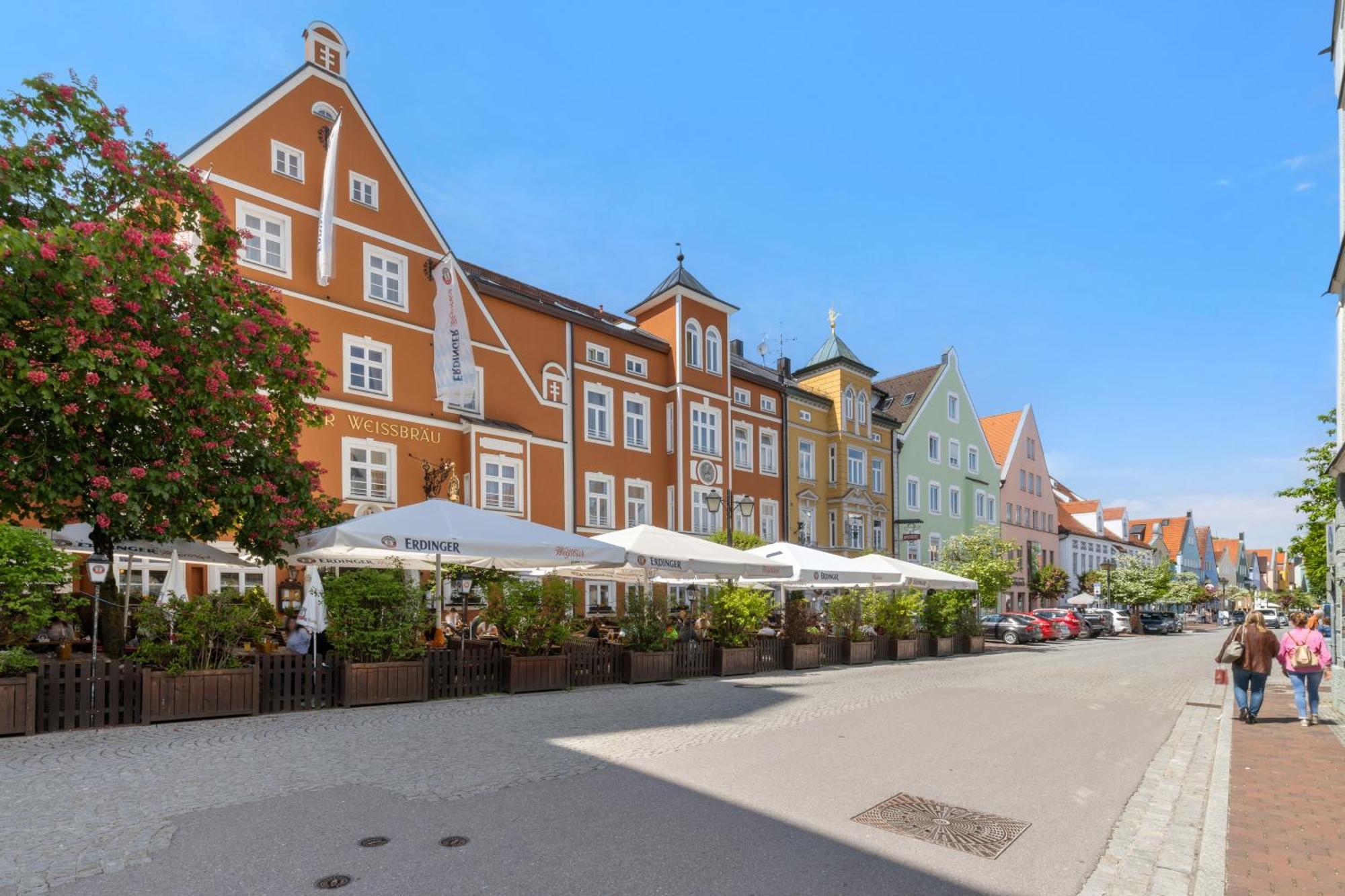 Helloflats - Luxus-Penthouse - Balkon - Parking - Zentrum - Therme - Naehe Flughafen Muc Ердинг Екстериор снимка