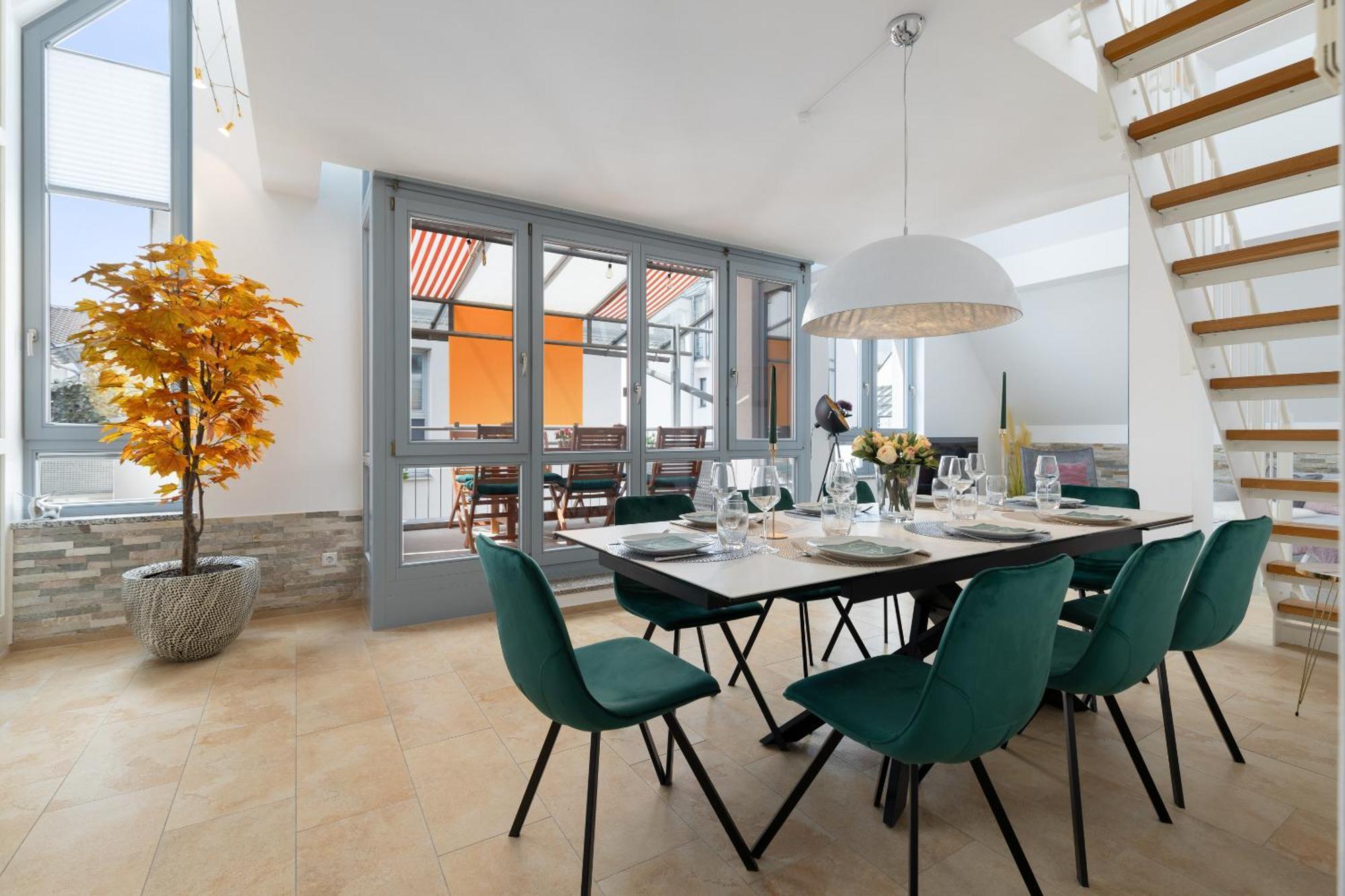 Helloflats - Luxus-Penthouse - Balkon - Parking - Zentrum - Therme - Naehe Flughafen Muc Ердинг Екстериор снимка